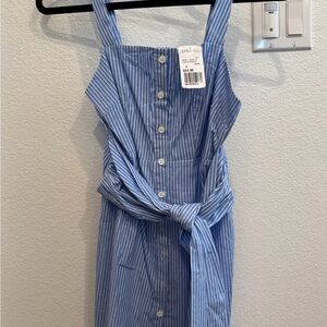 Forever 21 Blue Striped Dress